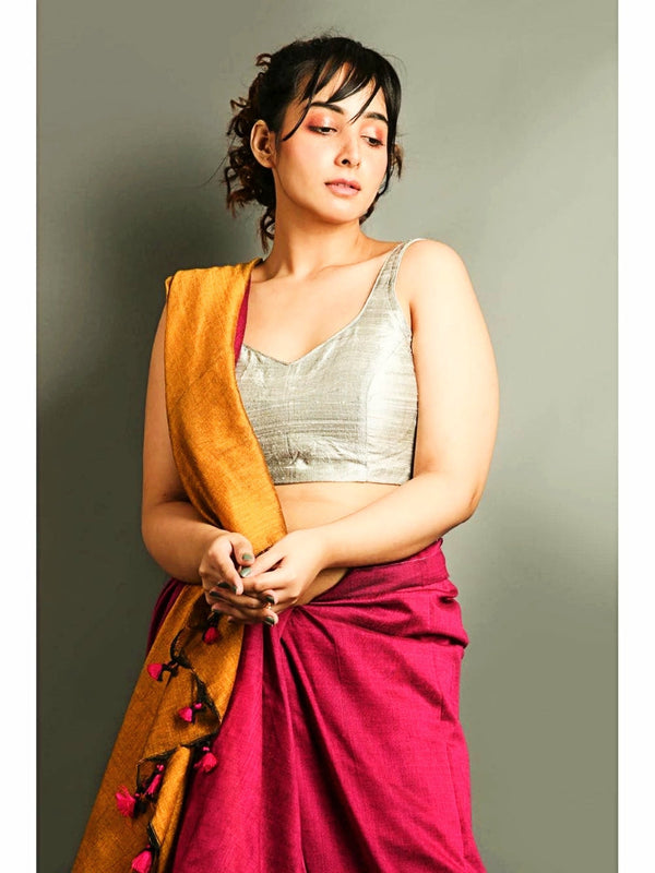 Aroma ttire Khadi Cotton Premium Saree