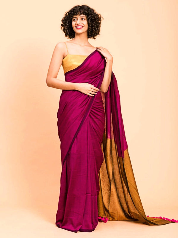 Aroma ttire Khadi Cotton Premium Saree