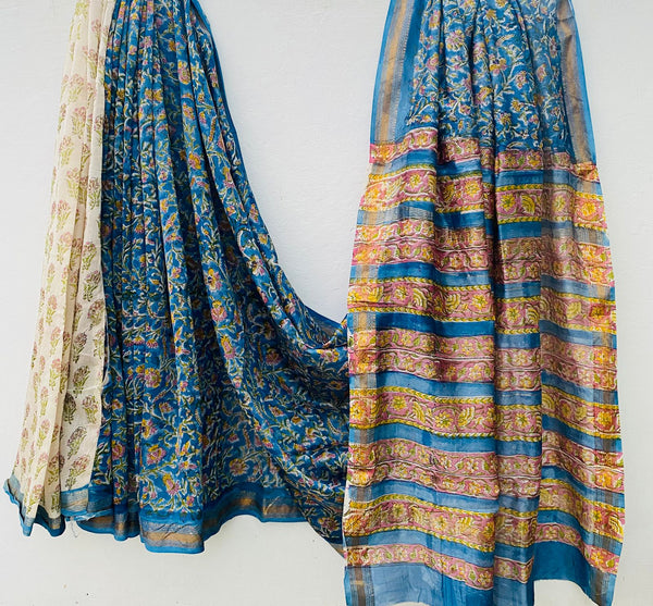 Aroma ttire Pure Maheshwari Silk Saree