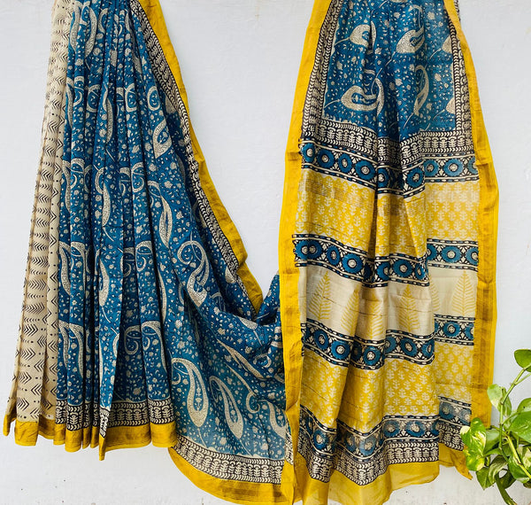 Aroma ttire Pure Maheshwari Silk Saree