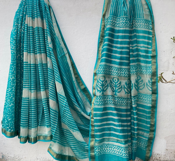 Aroma ttire Pure Maheshwari Silk Saree