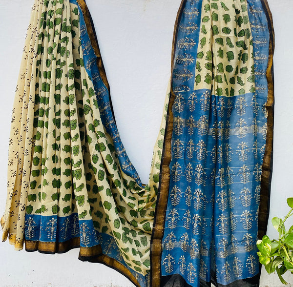 Aroma ttire Pure Maheshwari Silk Saree