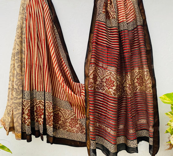 Aroma ttire Pure Maheshwari Silk Saree