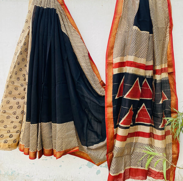 Aroma ttire Pure Maheshwari Silk Saree